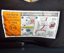 miniuno car seat