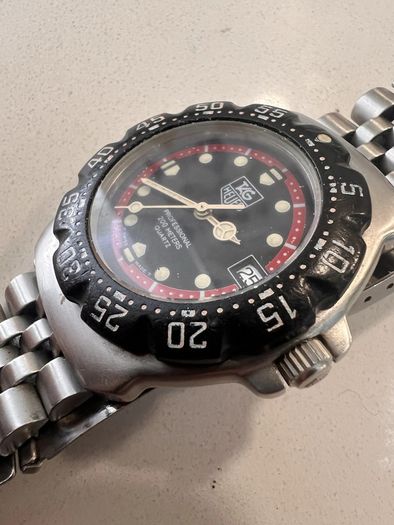 AG Heuer F1 Formula 1 Vintage. New battery. Original box