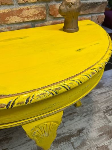 vintage hall table