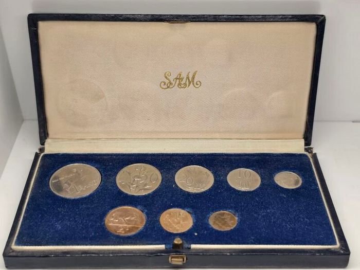 South Africa 1979 Proof Coin Set in Original Holder