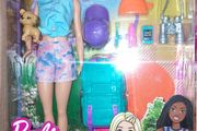 New:  Barbie Malibu Camping Doll With Puppy