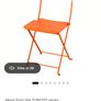 Orange IKEA garden chairs - brand new Image 4