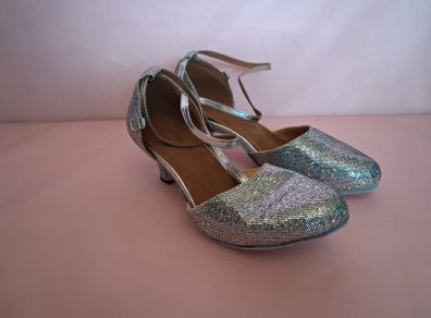 Sparkly heels with Felt soles