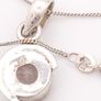 Sterling Silver Rose Quartz & Mother Of Pearl Necklace Image 5
