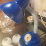 Vintage Desk Lamp /Clock Image 3