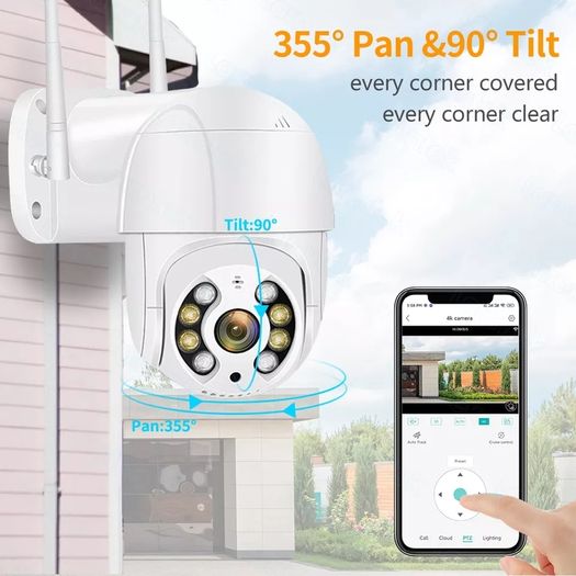 8MP Smart IP Camera Ultra HD 4K CCTV Surveillanse System