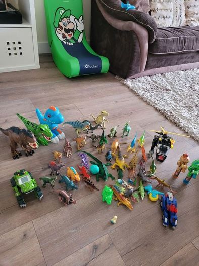 dinosaur toys spent lots of money on this  toys