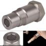 Universal Extension Filter Oxygen O2 Sensor Connector Parts Thread Steel Adapter Extender Spacer Internal M18 1.5 Stainless L0L3 Image 2