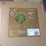 Small Christmas Wreath with Battery Lights Image 4