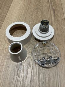British General B22 Straight Batten Lamp Holder Light Fitting