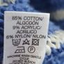 DUNNES blue and white longline cotton mix knit Sz L (Fit 12-16UK) - Bnwt Image 4