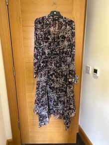 Label lab print dress 14