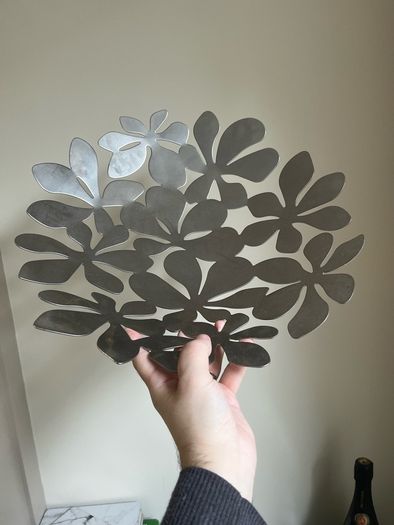 Metal bowl