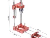 BRAND NEW Alloy Steel Woodworking Drill Locator Mini Bench Drilling Locator Labor Saving Template Guide Tool cutters for wood For Home