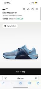 metcon nike training shoes