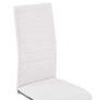 Cantilever Dining Chairs 2 pcs Cream Fabric Image 6