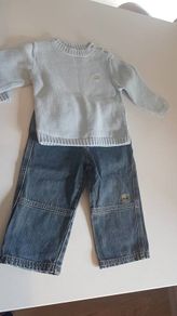 Timberland jumper and jeans set 2-3 years