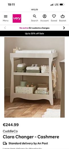 Baby Changing Table (60& Pine, 40% Plywood)