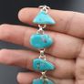 Stunning Arizona Turqouise with Sterling 925 Silver Bracelet Image 6