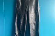 Gerry Weber black faux leather trouser. Size 12