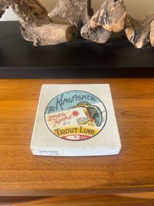 Antique The Kingfisher Trout line