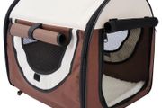 Folding Fabric Soft Pet Crate, 46Lx36Wx41H cm (FREE POSTAGE)