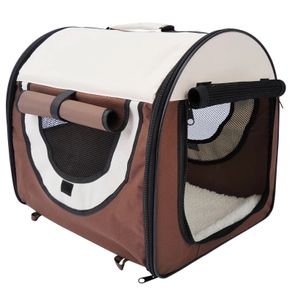 Folding Fabric Soft Pet Crate, 46Lx36Wx41H cm (FREE POSTAGE)