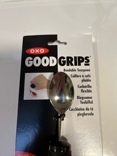 2 x OXO Set Good Grips Bendable Spoon - Special Needs - Arthritis Care. New in Pkg.