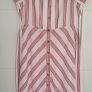 KARL LAGERFIELD Paris striped nautrical belted midi with gold tone button Sz 8 US (Fit 12UK) - Rrp 335 (New) Image 9