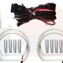 BMW E46 E36 High Power SMD LED Angel Eye Rings Image 4