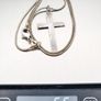 925 Silver Cross Necklace Image 9
