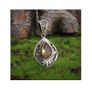 Boho Style Necklace with a Sun Stone - lovely gift + other lovely necklaces available Image 2