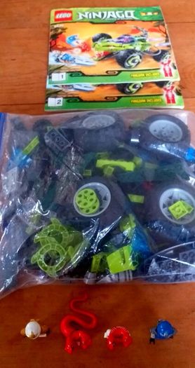 Lego Ninjago 9445: Fangpyre Truck Ambush (2012) 100% Complete (NO BOX)