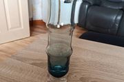 Vintage Swedish Bamboo Glass Vase Bo Borgstrom Aseda Glasbruk
