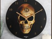 Alchemy Omega Cranium  Skull Clock