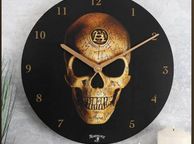 main image for ad Alchemy Omega Cranium  Skull Clock