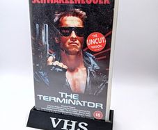 The Terminator The Uncut Version Vhs Tape - Rare Retro Movie Vintage Film 1984