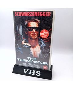 The Terminator The Uncut Version Vhs Tape - Rare Retro Movie Vintage Film 1984