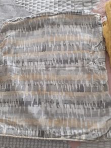 Cushion covers .Size 45/45 .Grey and ochre colour x 5 plus 3 ochre covers .Very good condition .15 euro q
