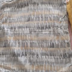 Cushion covers .Size 45/45 .Grey and ochre colour x 5 plus 3 ochre covers .Very good condition .15 euro q