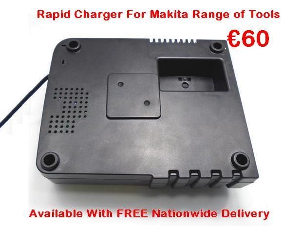 Li-Ion Battery Charger for Makita Range Of Tools 7.2V - 18V
