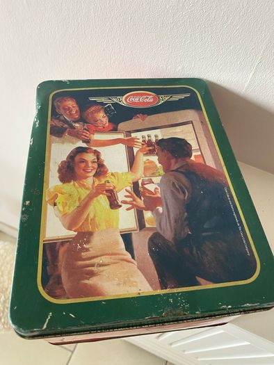 Vintage Coca Cola Metal box