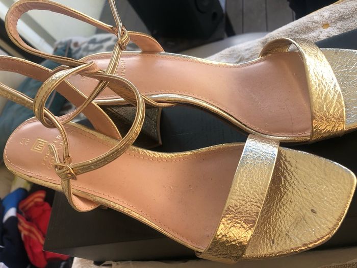 Gold Heels