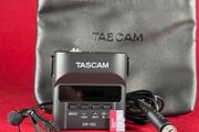 Tascam DR10L Compact portable Digital Audio Recorder With lavalier Microphone