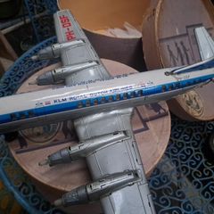 Vintage Tin Plate Toy Aeroplane