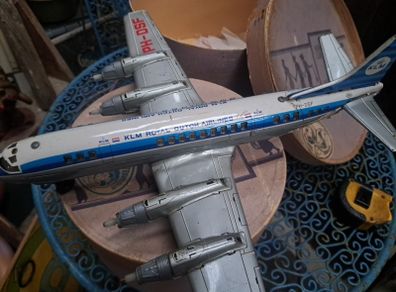 Vintage Tin Plate Toy Aeroplane