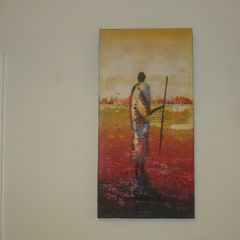 African themed painting