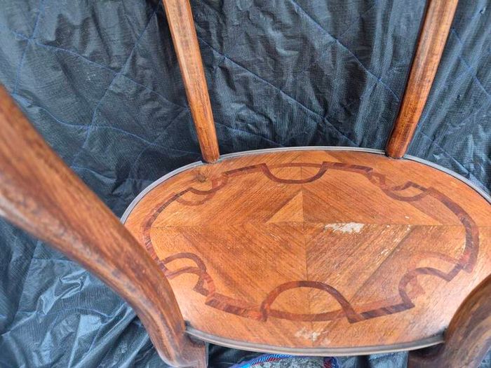 Table Vintage Antiques Rare find Satinwood rosewood side table with single drawer gift present  cottage home house hallway  side table  decoration display inlay top and bottom coffee  corner 1900 living bedside lamps bedroom kitchen restaurant phone