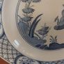 Fabulous Antique Blue and White 9 Inch Breakfast Plate By Furnivals Limited, in the Popular "Old Chelsea" Pattern Circa 1915+ (number 2) Image 4
