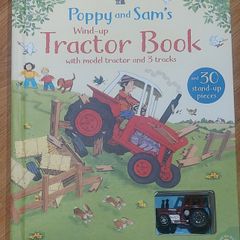 Poppy & Sam's wind up tractor book